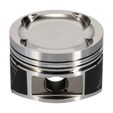 Shiny metal piston from Wiseco Toyota Turbo shelf stock kit for turbo engine upgrades