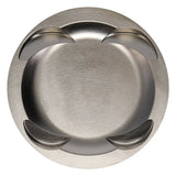 Silver engine piston from Wiseco Toyota Turbo piston shelf stock kit for turbo engines