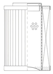 D44B10GV Hydraulic Fluid Filter