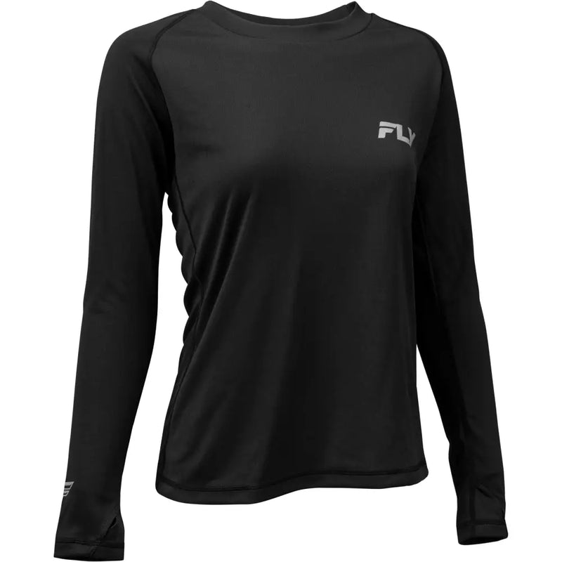 Wmn's Lightwght Baselayer Top Black Lg