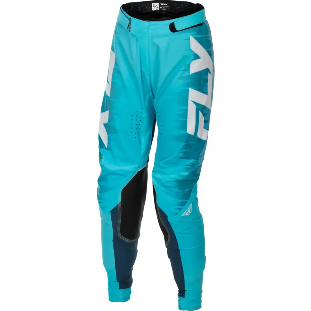Women's Lite Pants Aqua/Navy/White Sz 07/08 - FLY RACING