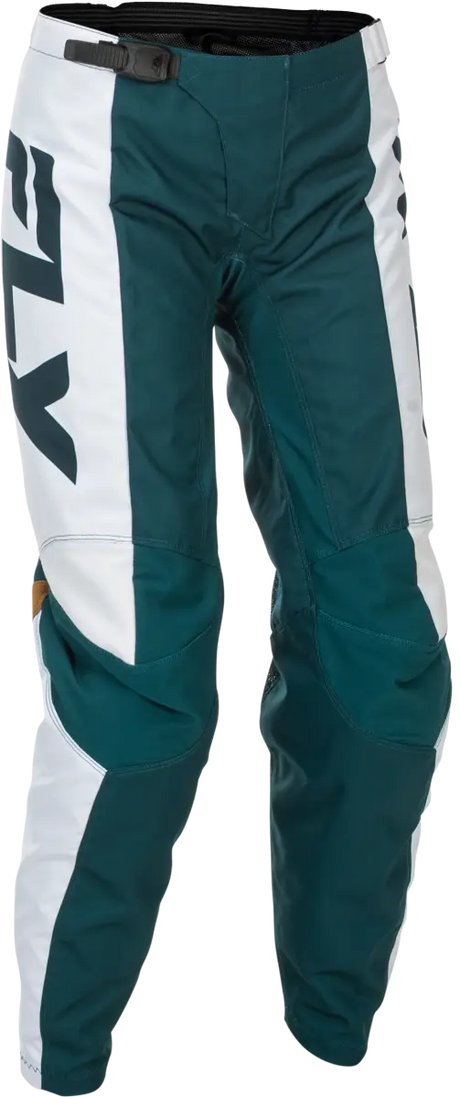 Women's F 16 Pants Teal/White/Gold Sz 03/04 - FLY RACING