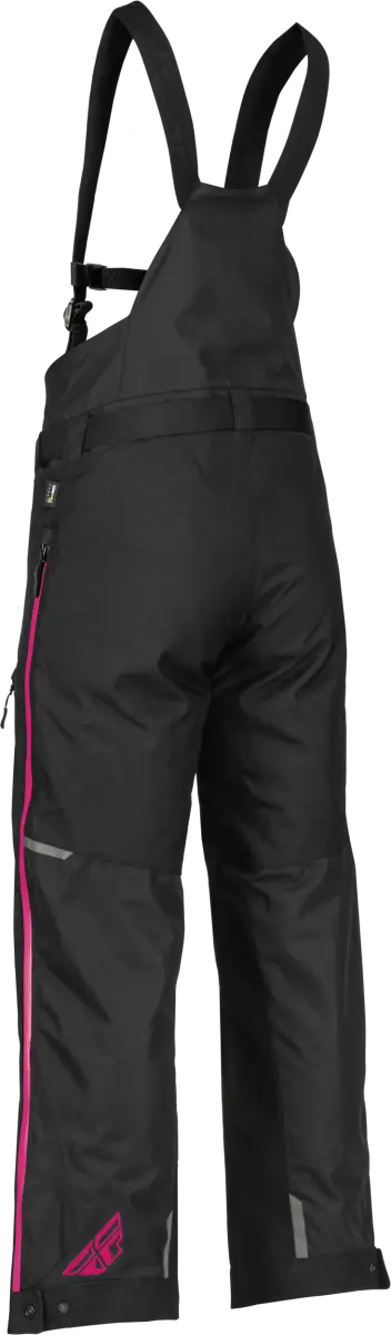 Women’s Carbon Bib Black/Pink 3x - Powersports