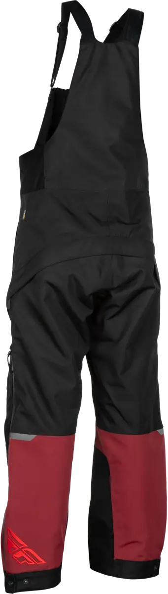 Women's Carbon Bibs Merlot/Red Xl - FLY RACING