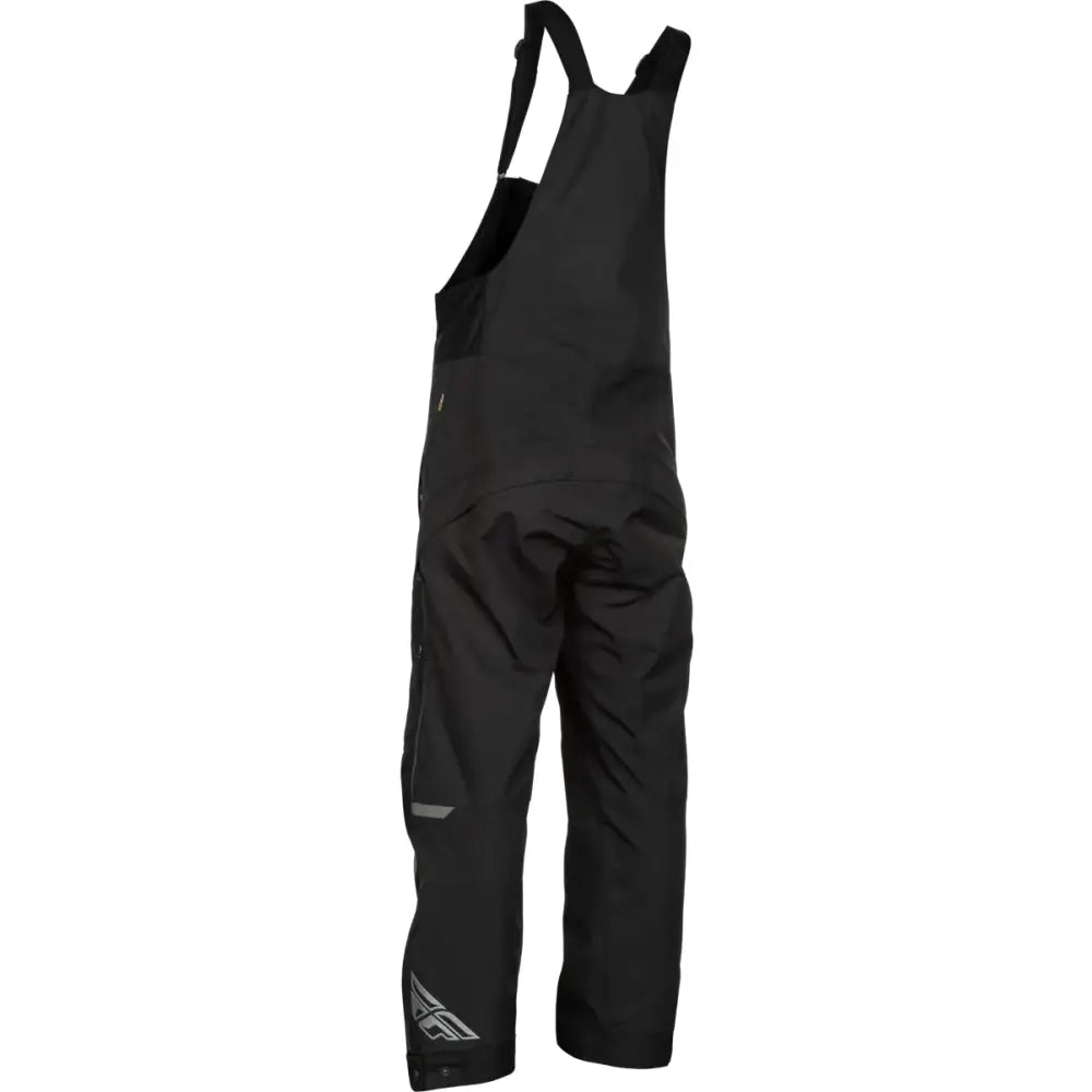 Women's Carbon Bibs Black/Grey Sm - FLY RACING