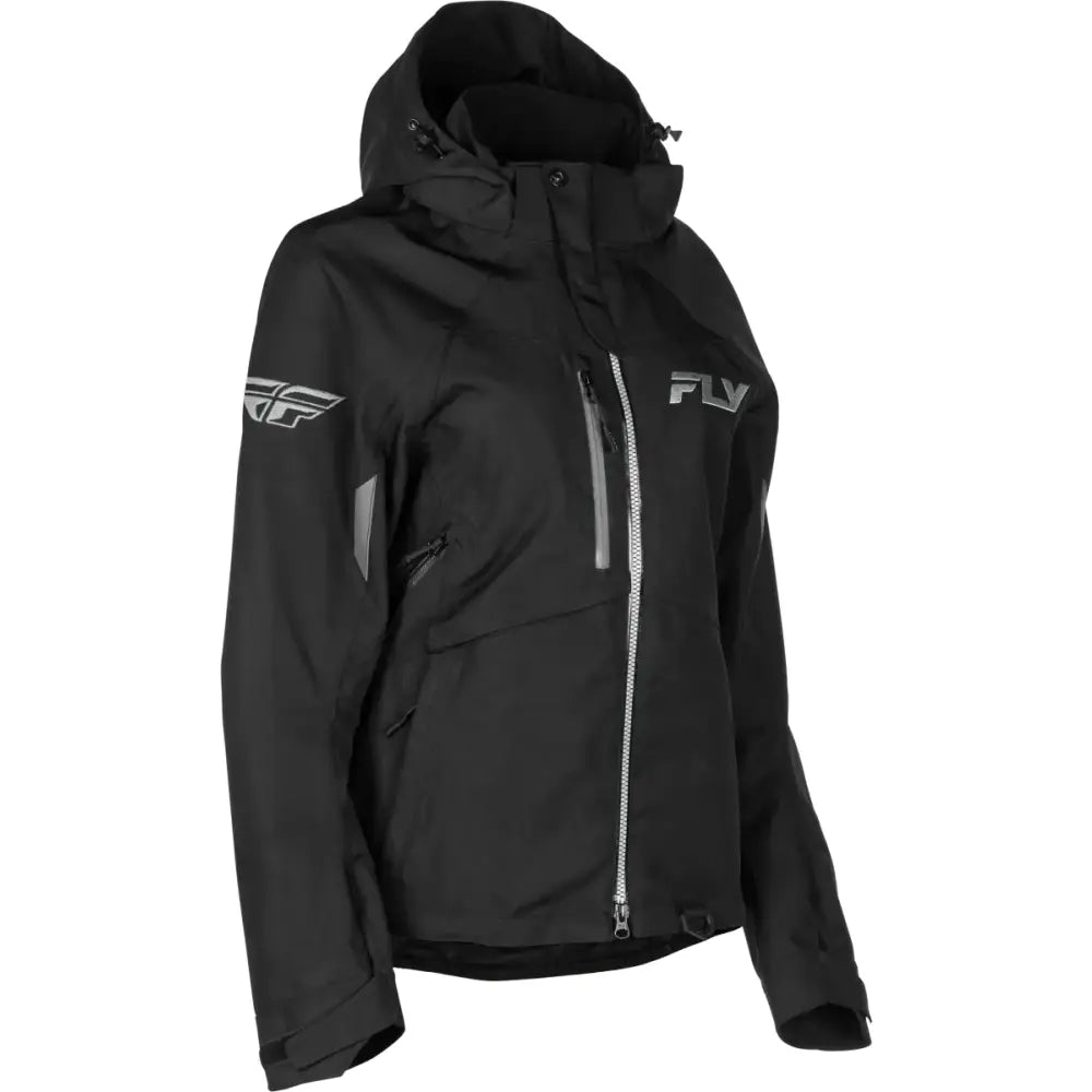 Women's Carbon Jacket Black/Grey 4x - FLY RACING