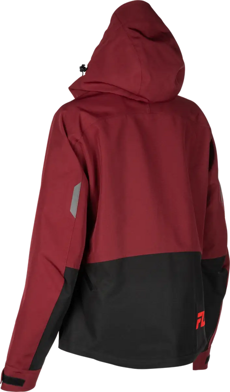 Women's Carbon Jacket Merlot/Red 3x - FLY RACING