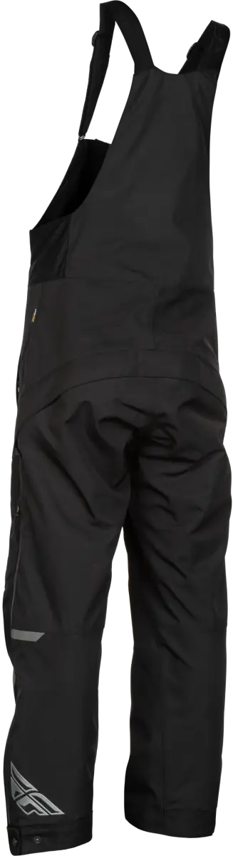 Women's Carbon Bibs Black/Grey Md - FLY RACING