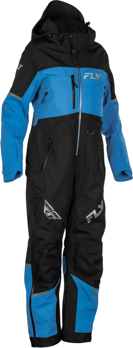 Blue and black Women’s Cobalt Shell Monosuit perfect for powersports and outdoor fun