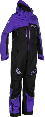 Purple and black Women’s Cobalt Shell Monosuit, perfect for powersports outdoor fun