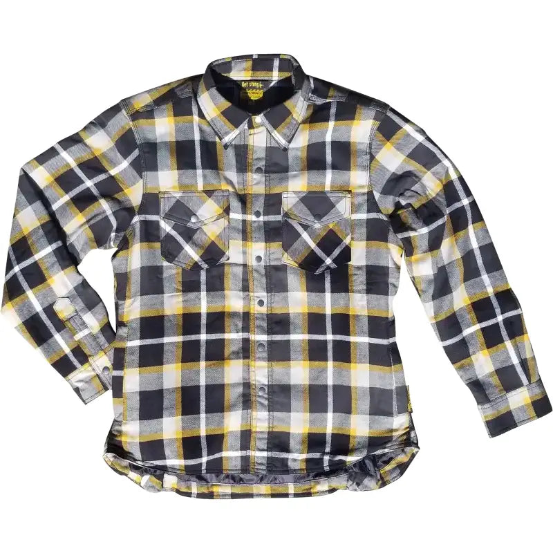 SCORPION EXO Women's Covert Flannel White/Yellow Sm