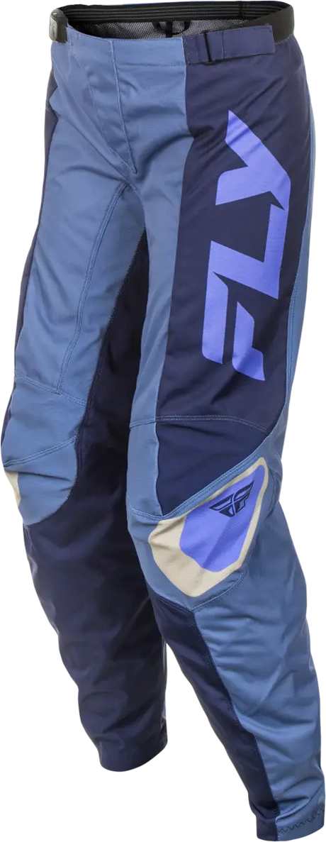 Women's F 16 Pants Ca/Ny Stone/Lavender Sz 03/04 - FLY RACING