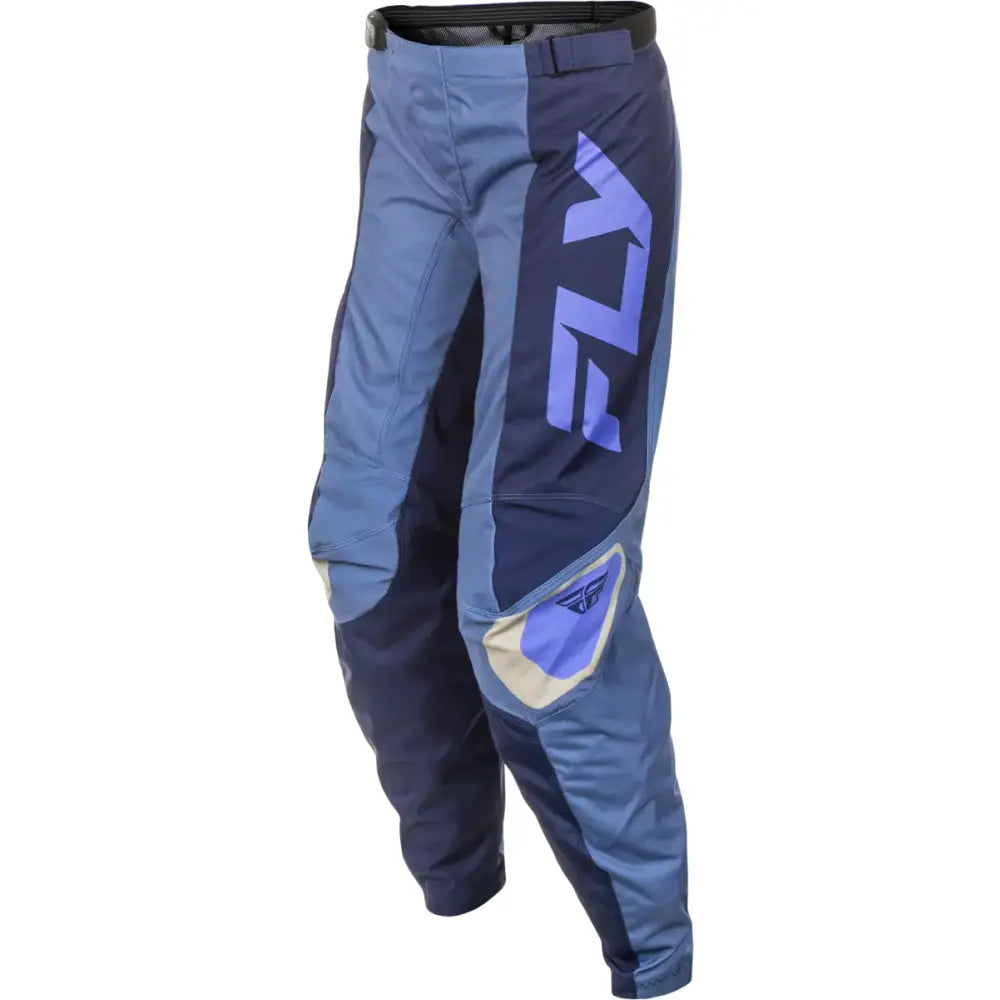 Women's F 16 Pants Ca/Ny Stone/Lavender Sz 11/12 - FLY RACING