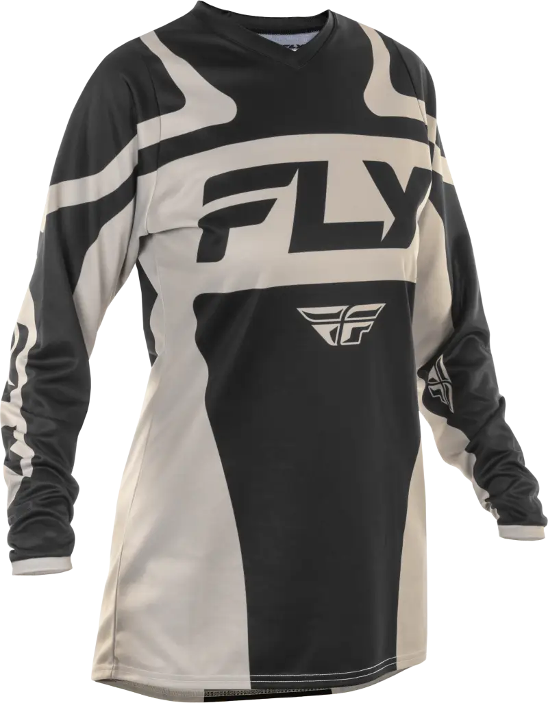 Women’s F 16 Jersey Black/White Sm