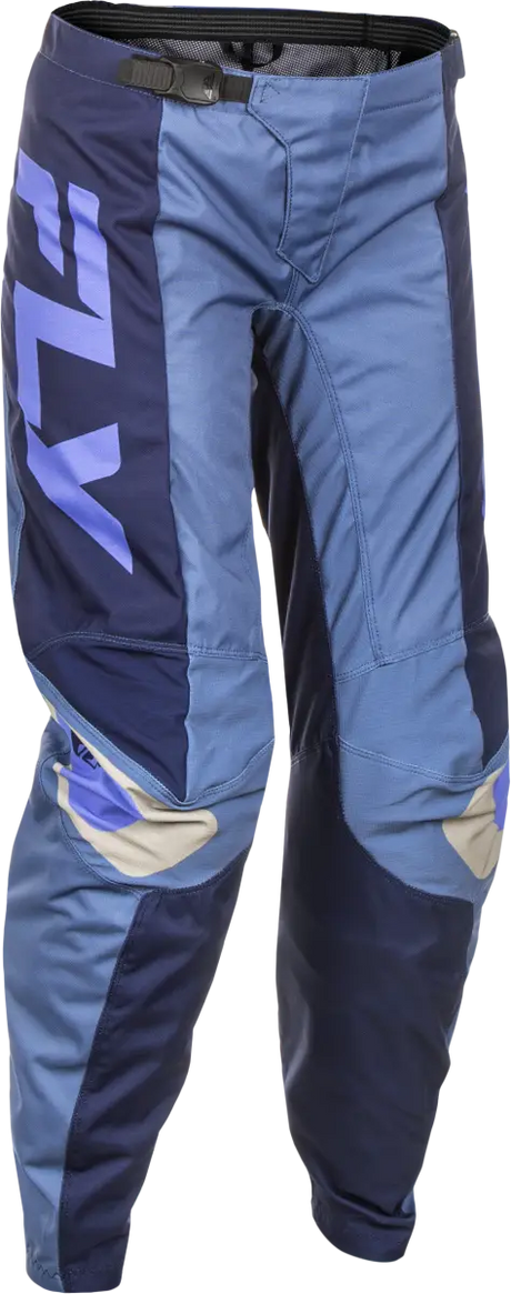 Women's F 16 Pants Ca/Ny Stone/Lavender Sz 15/16 - FLY RACING