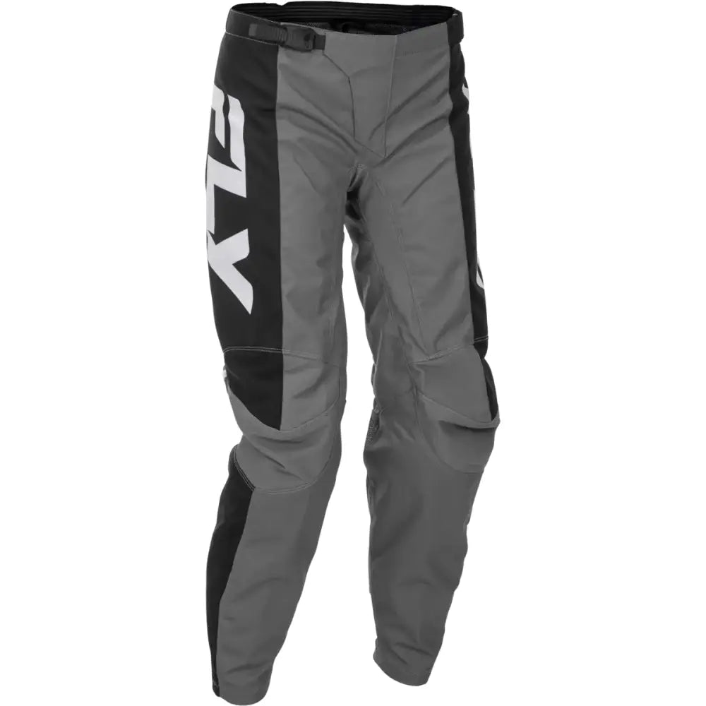 Women's F 16 Pants Grey/Black/White Sz 13/14 - FLY RACING