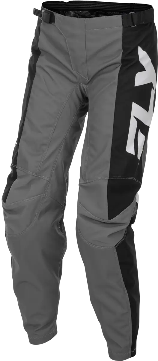 Women's F 16 Pants Grey/Black/White Sz 15/16 - FLY RACING