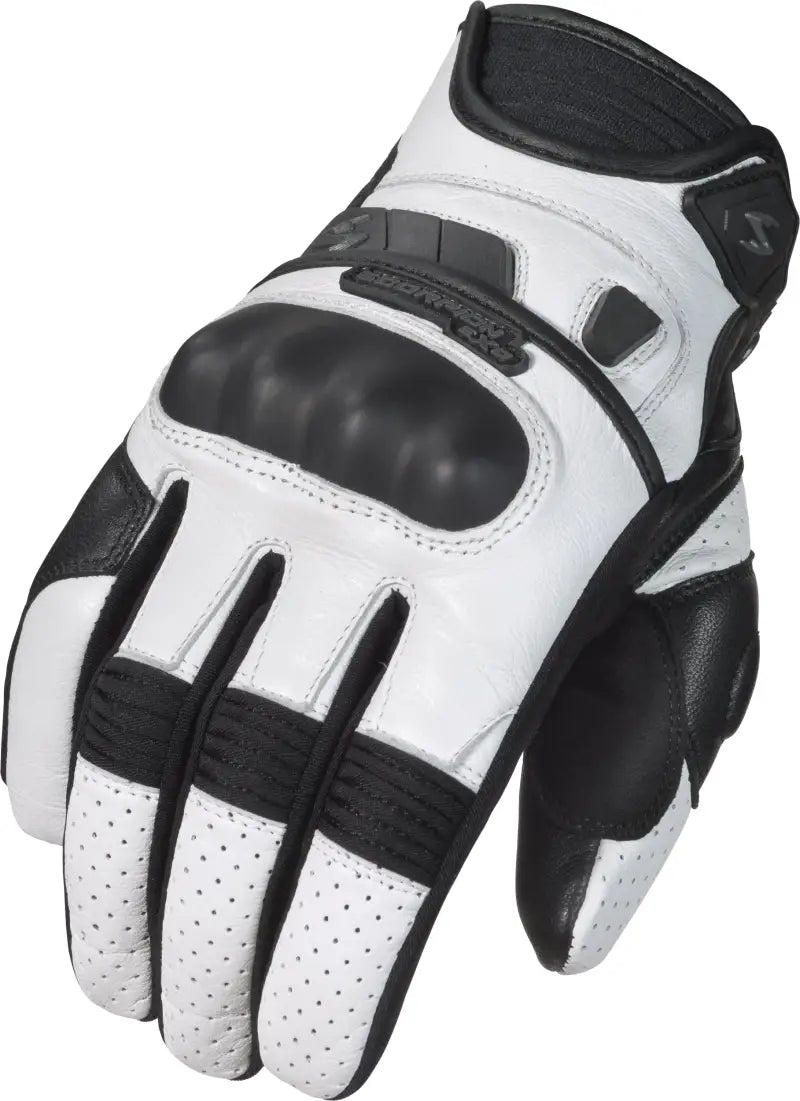 Women's Klaw Ii Gloves White Md - SCORPION EXO