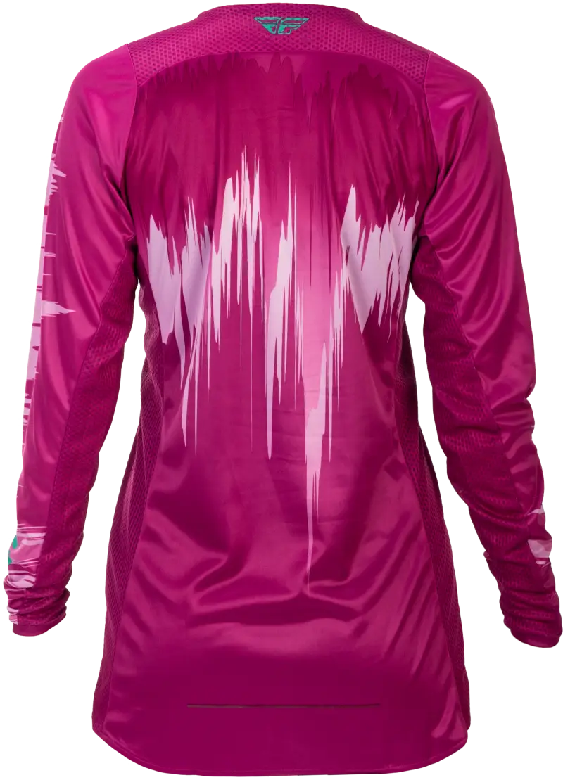 Women's Lite Jersey Pink/Turquoise Md - FLY RACING