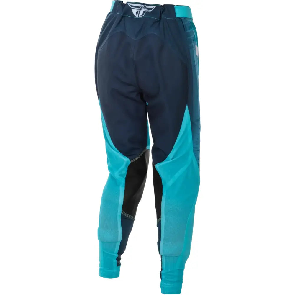 Women's Lite Pants Aqua/Navy/White Sz 0/02 - FLY RACING