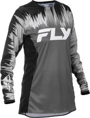 Women's Lite Jersey Black/Grey/White 2x - FLY RACING