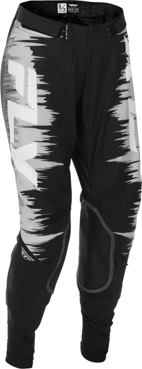 Women's Lite Pants Black/Grey/White Sz 0/02 - FLY RACING