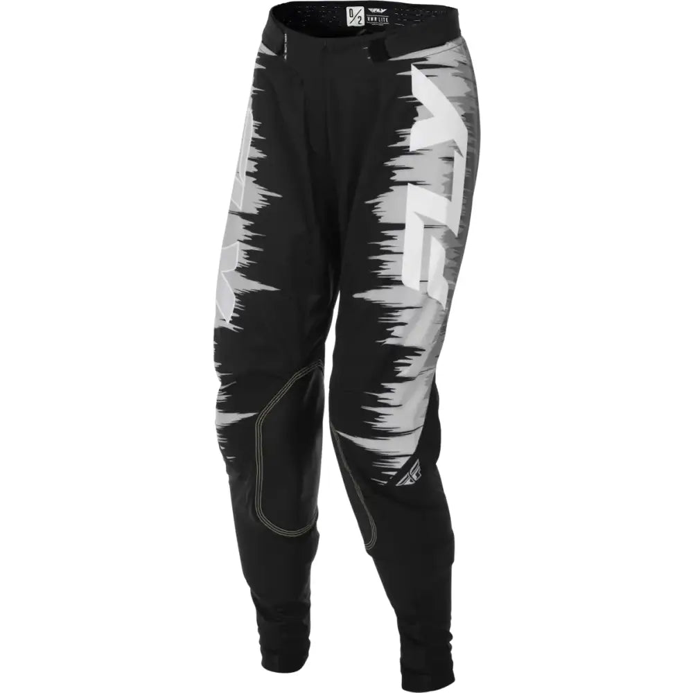 Women's Lite Pants Black/Grey/White Sz 0/02 - FLY RACING