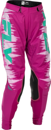 Women's Lite Pants Pink/Turquoise Sz 09/10 - FLY RACING