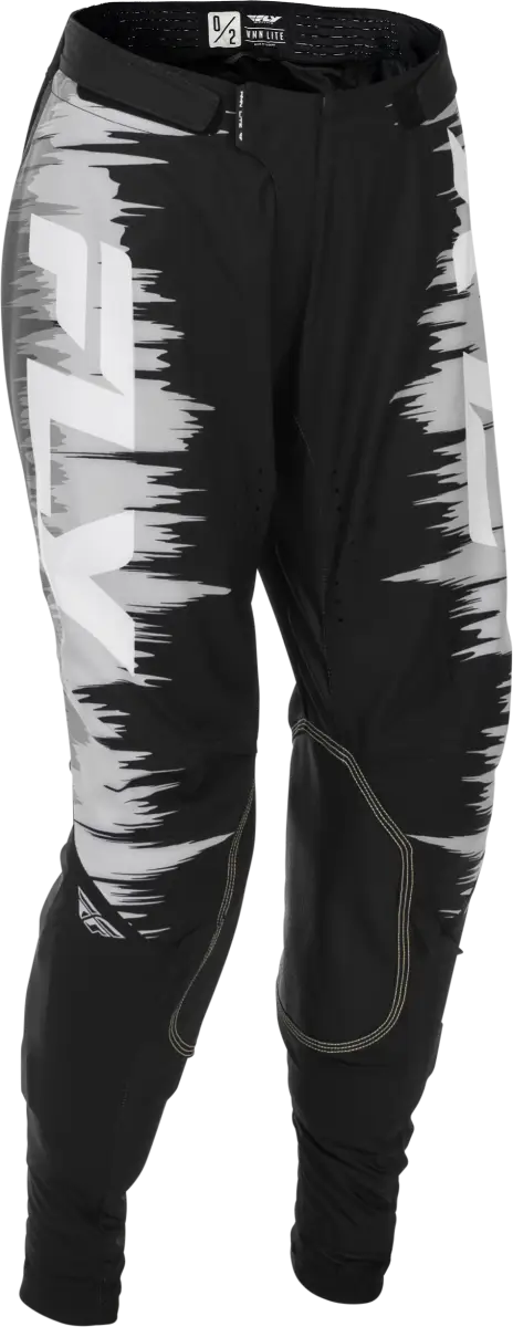 Women's Lite Pants Black/Grey/White Sz 07/08 - FLY RACING