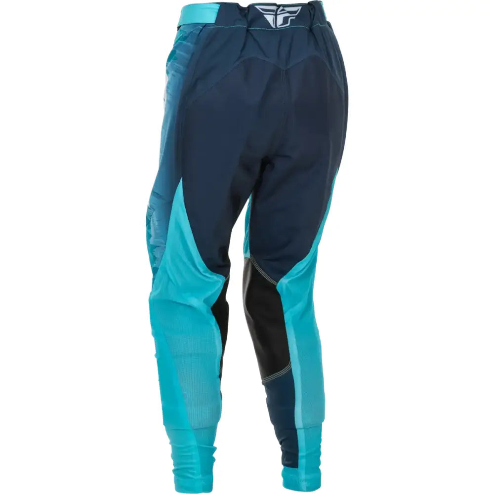 Women's Lite Pants Aqua/Navy/White Sz 09/10 - FLY RACING