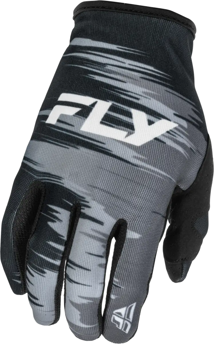 Women's Lite Gloves Black/Grey/White Xs - FLY RACING