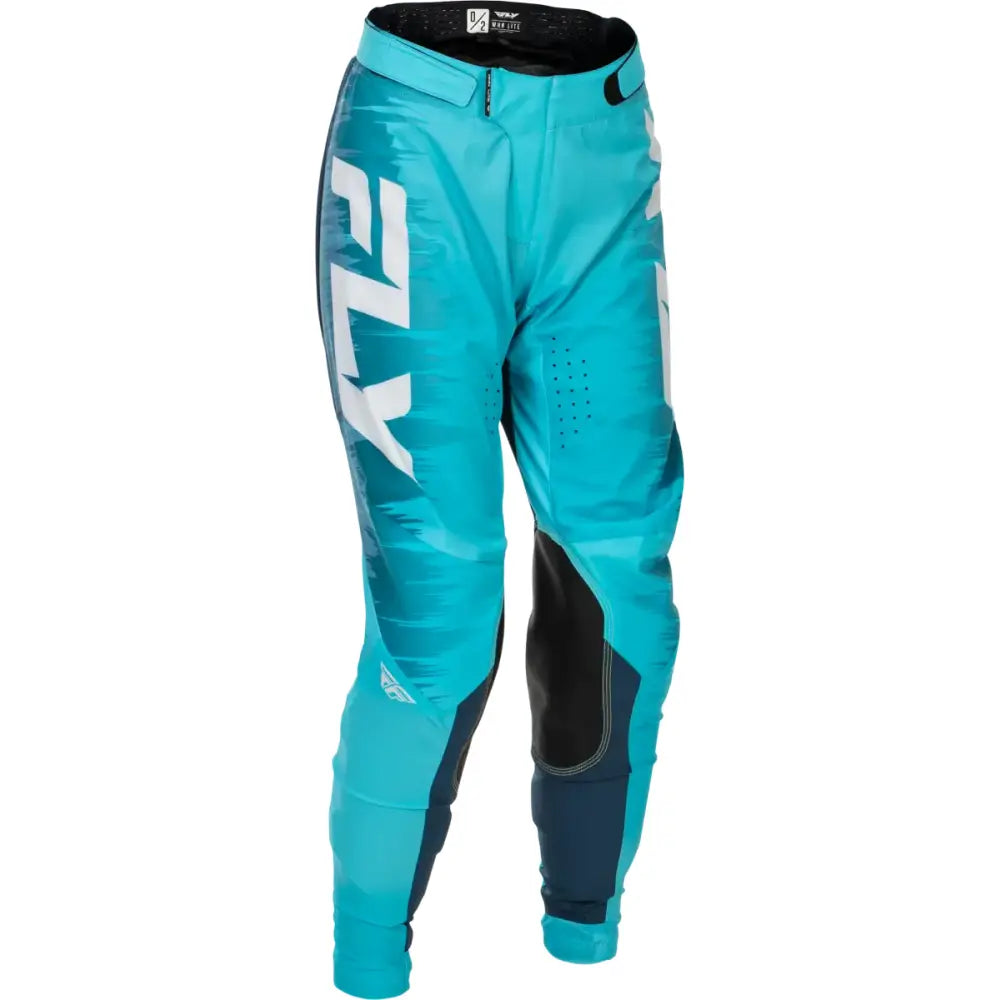 Women's Lite Pants Aqua/Navy/White Sz 03/04 - FLY RACING