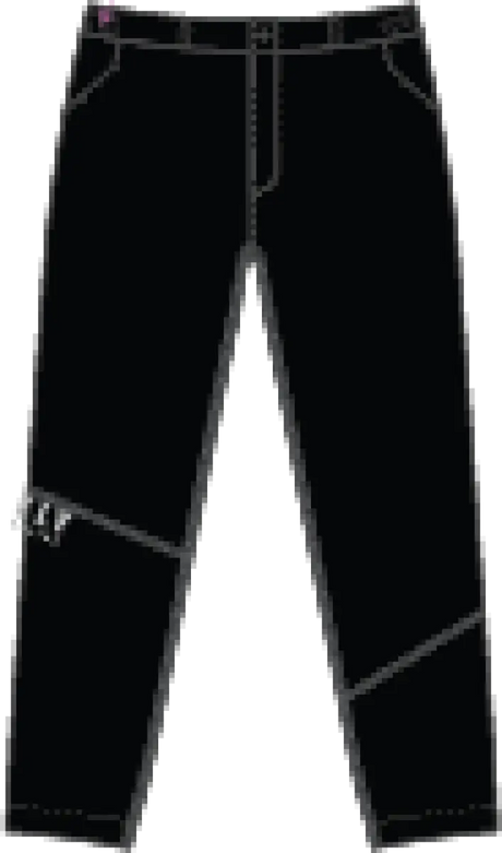 FLY RACING Women's Mid Layer Pants Black Md