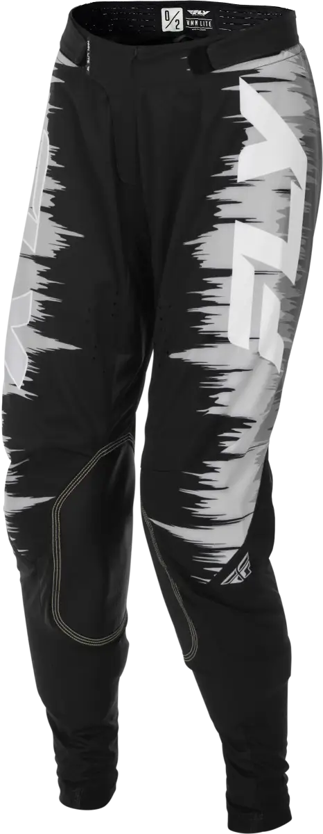 Women's Lite Pants Black/Grey/White Sz 03/04 - FLY RACING