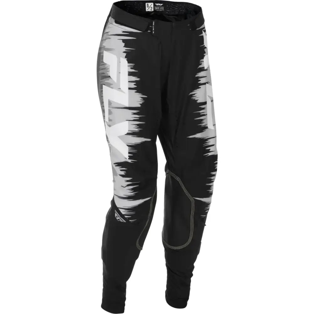 Women's Lite Pants Black/Grey/White Sz 03/04 - FLY RACING