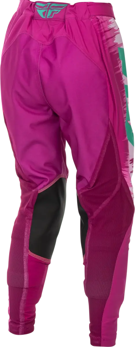 Women's Lite Pants Pink/Turquoise Sz 07/08 - FLY RACING