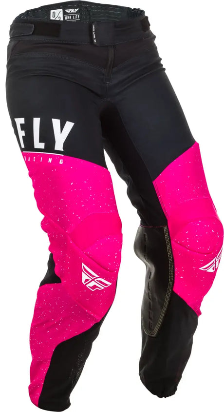 Women's Lite Pants Neon Pink/Black Sz 05/06 - FLY RACING