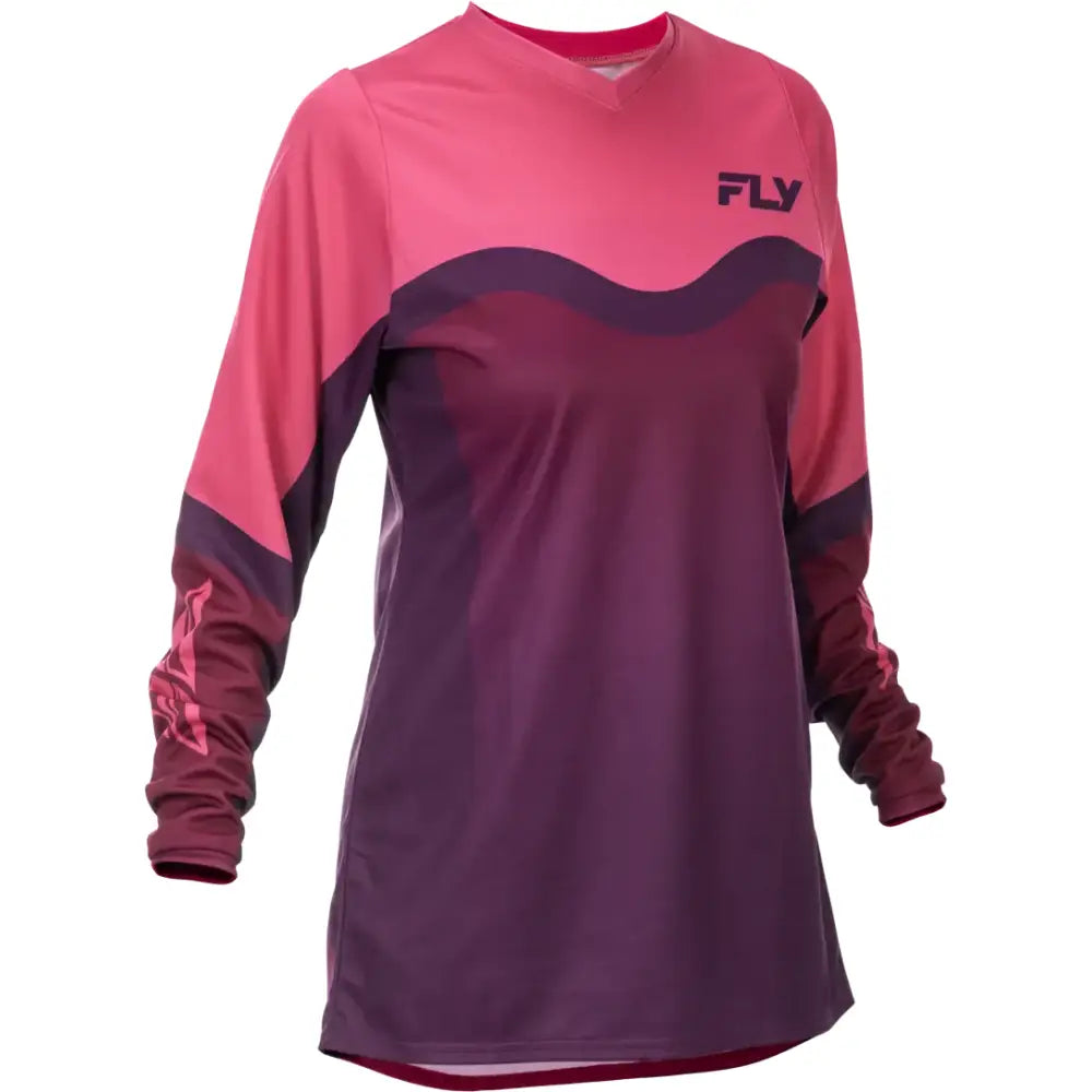Women's F 16 Jersey Pink/Mauve Xl - FLY RACING