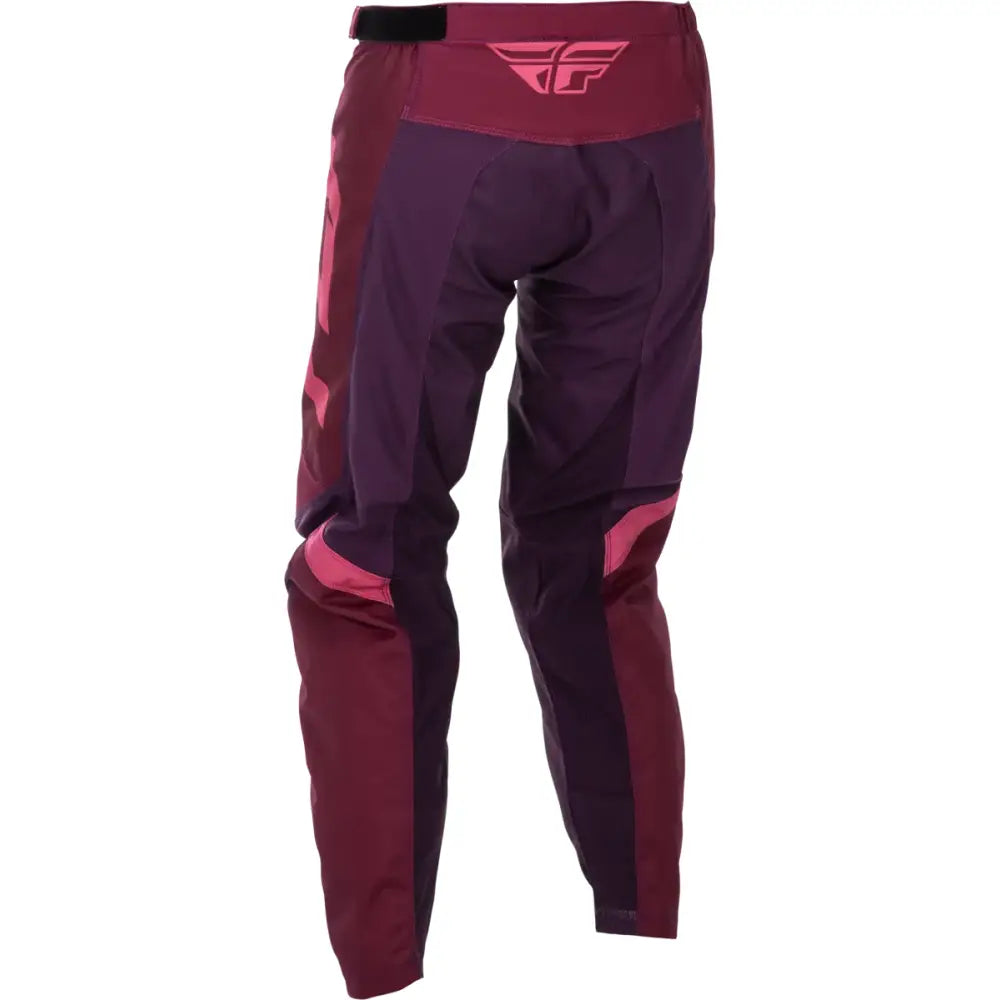 Women's F 16 Pants Pink/Mauve Sz 03/04 - FLY RACING