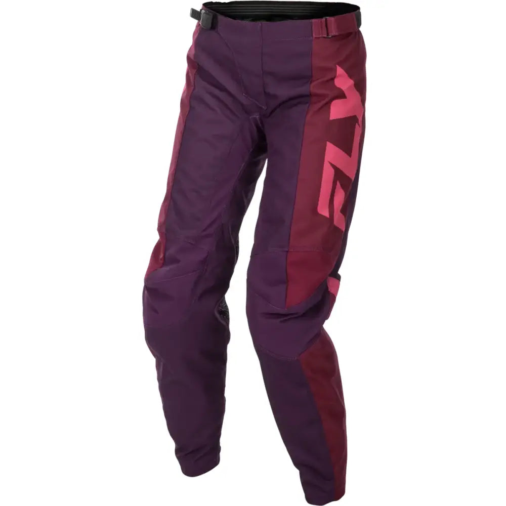 Women's F 16 Pants Pink/Mauve Sz 13/14 - FLY RACING
