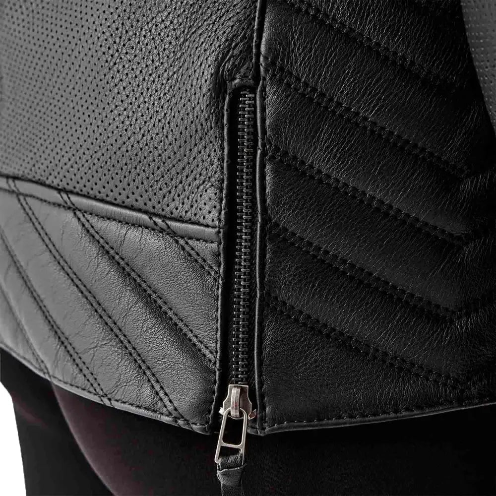 Womens Roadster Air D3o Jacket Black Leather 3xl