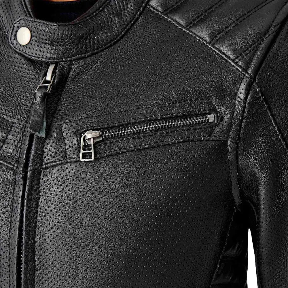 Womens Roadster Air D3o Jacket Black Leather 3xl