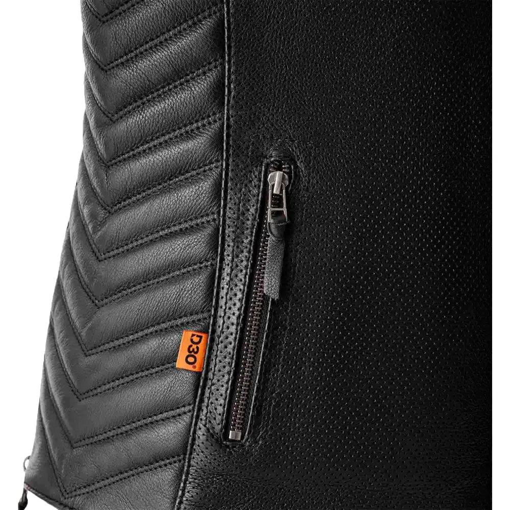 Womens Roadster Air D3o Jacket Black Leather 3xl
