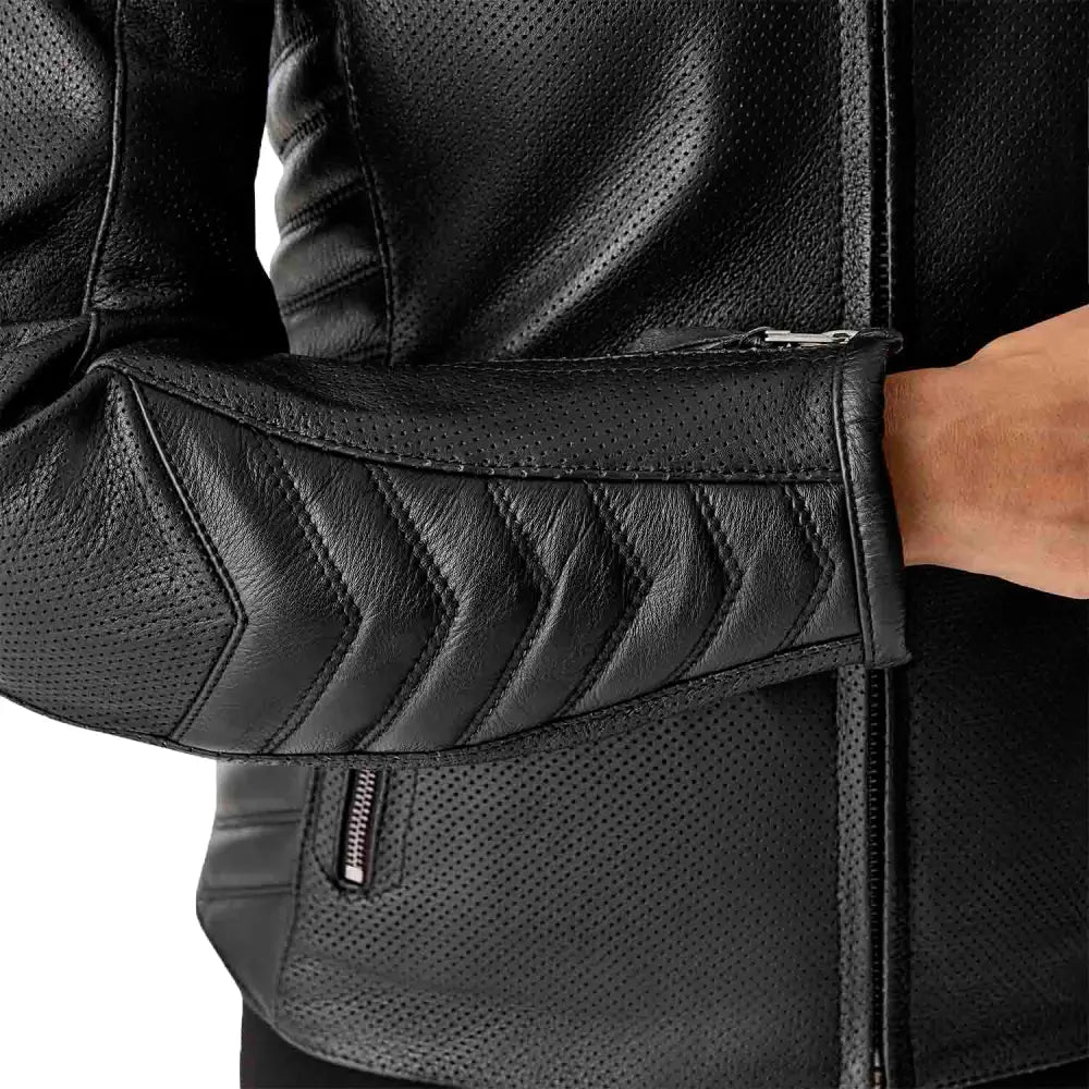 Womens Roadster Air D3o Jacket Black Leather Xs