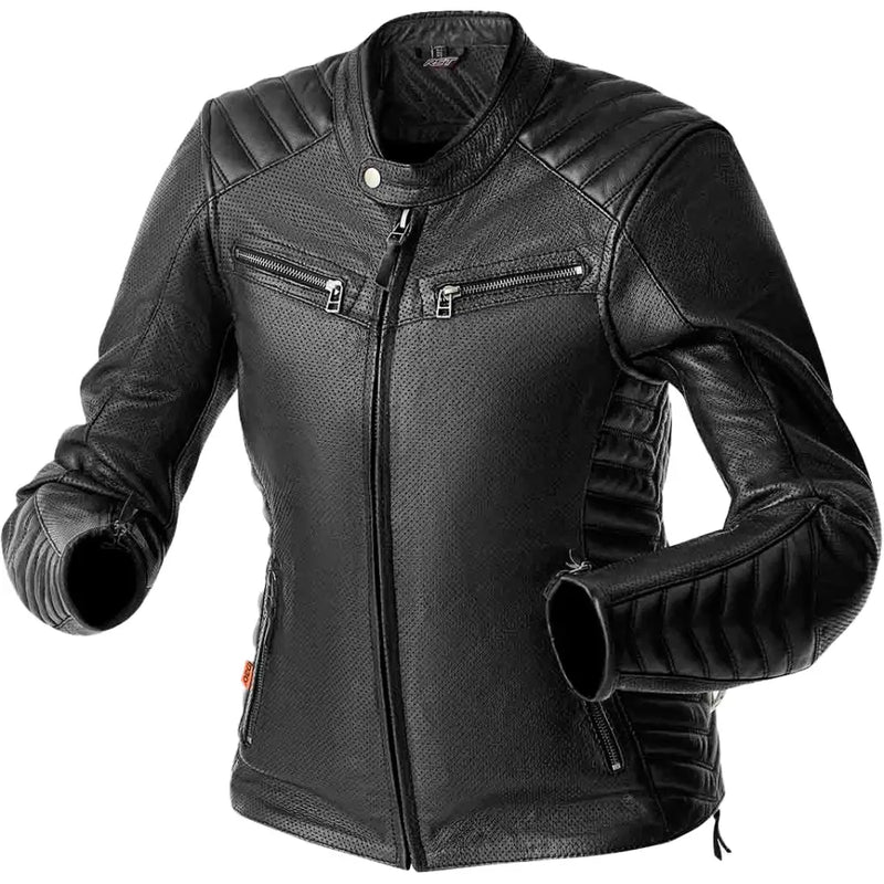 Womens Roadster Air D3o Jacket Black Leather Xs