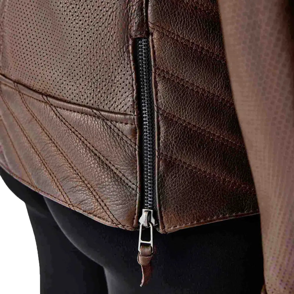 Womens Roadster Air D3o Jacket Brown Leather 2xl