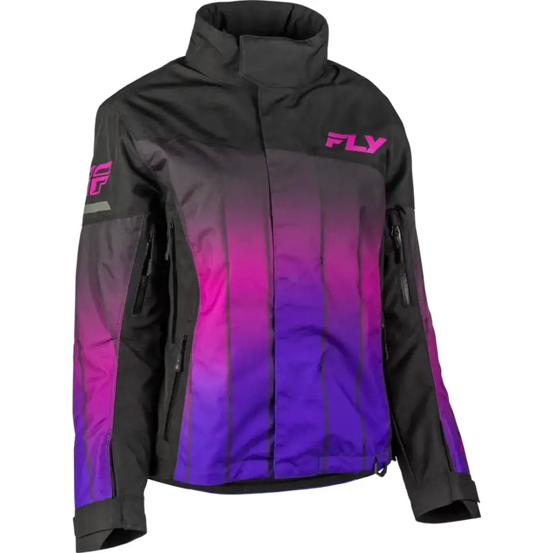 Women's Snx Pro Jacket Purple/Black Md - FLY RACING