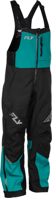 Women's Carbon Bibs Deep Lake/Black Sm - FLY RACING