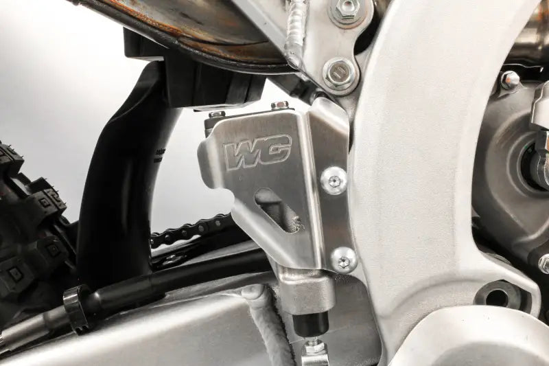 WORKS Rear Master Cylinder Guard Rmz 450 for Powersports