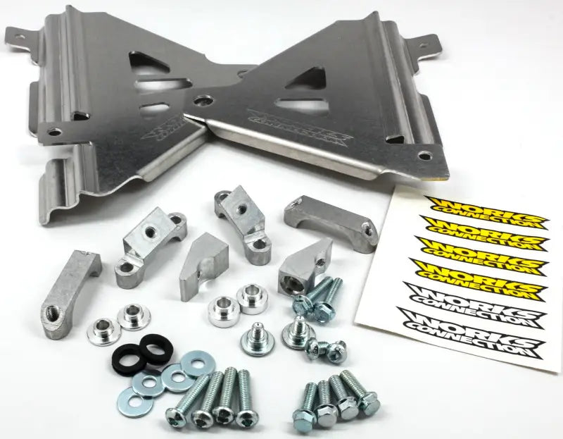 WORKS Radiator Braces for Powersports